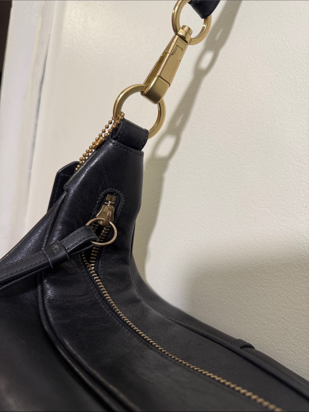 Coach Amanda Shoulder Hobo with Gold Hardware - Picture 6 of 8